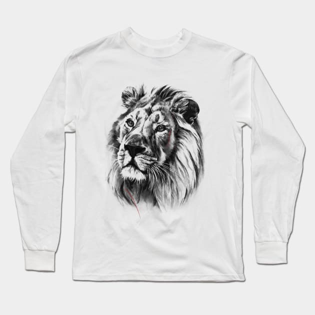 Lion Long Sleeve T-Shirt by hitext